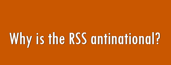My answer to: Why is RSS antinational? on Quora